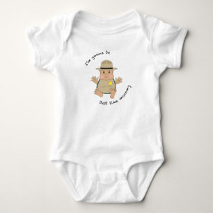 Park ranger mummy baby bodysuit