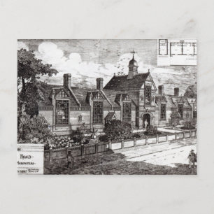 Park Road, Hampstead, from 'The Building News' Postcard