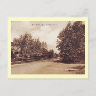 Park St., Upper Montclair, New Jersey Vintage Postcard