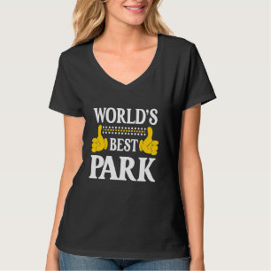 Park Surname Funny Team Family Last Name World's B T-Shirt