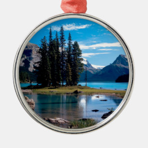 Park The Great Outdoors Jasper Alberta Canada Metal Tree Decoration