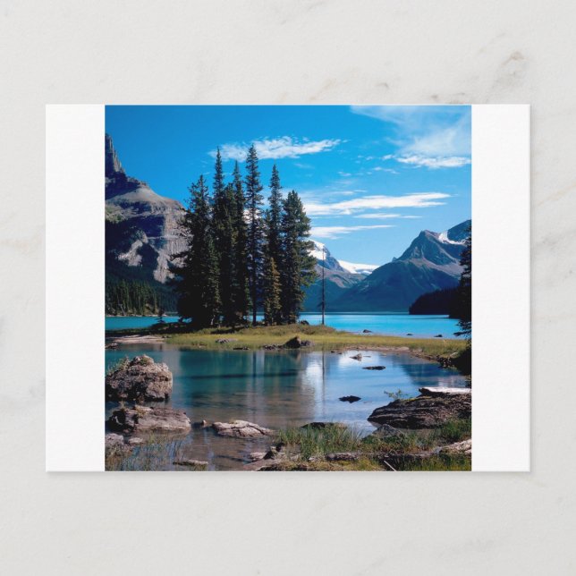 Park The Great Outdoors Jasper Alberta Canada Postcard (Front)