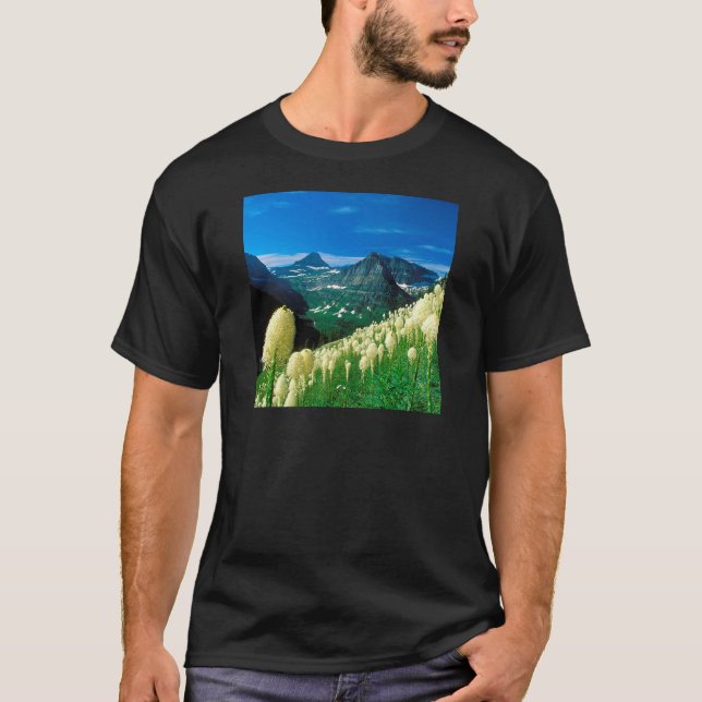 Park The Highline Trail Glacier Montana T-Shirt (Front)