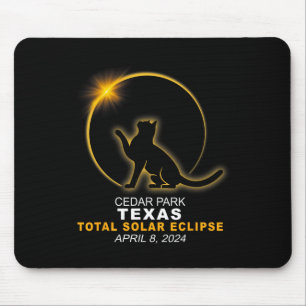 Park Total Solar Eclipse Apr 8 2024  Mouse Mat