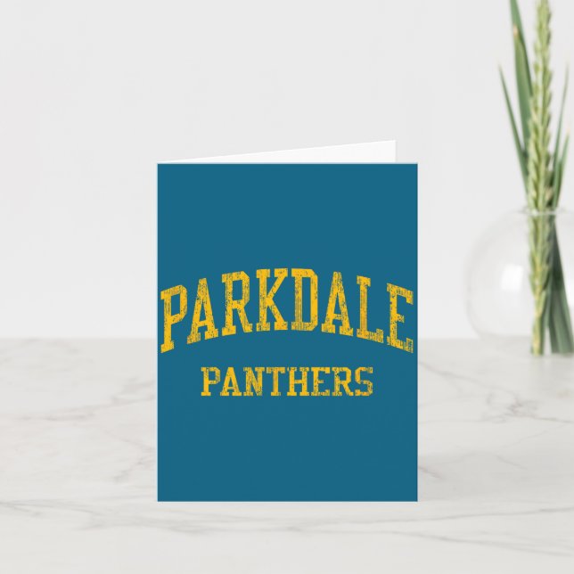 Parkdale High School Hs Riverdale Design Card (Front)