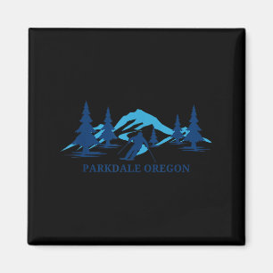 Parkdale oregon ski resort skiing skier magnet