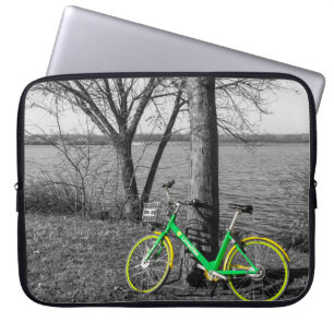 Parked At White Rock Select Laptop Sleeve