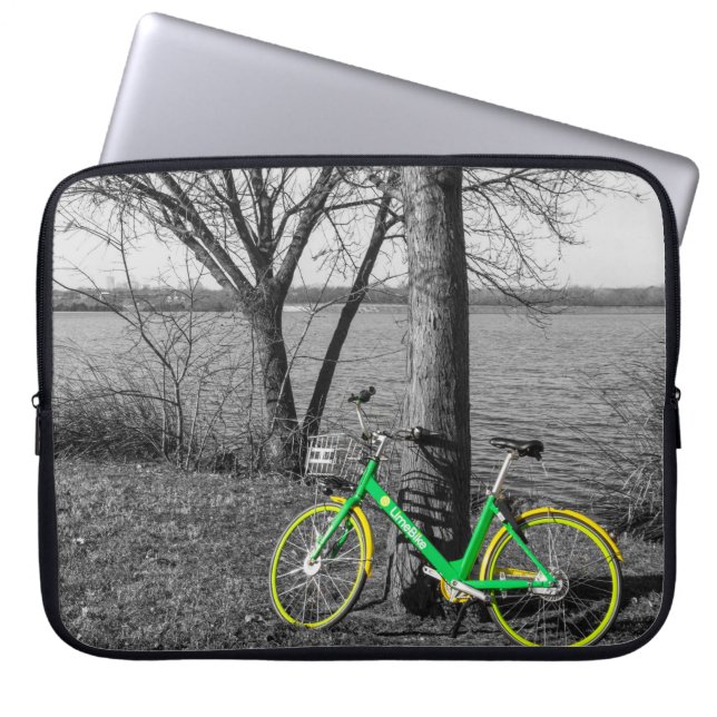 Parked At White Rock Select Laptop Sleeve (Front)
