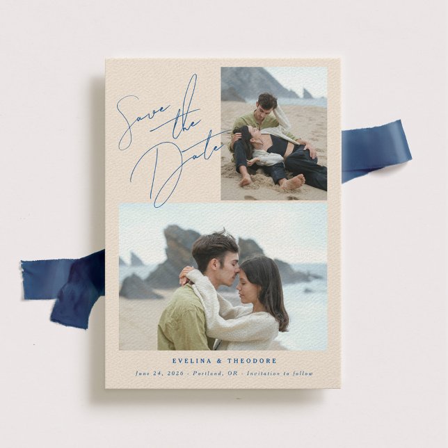 Parker 2 Photo Wedding Save the Date (Creator Uploaded)