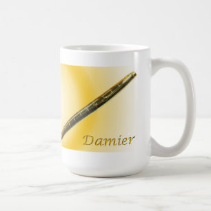 Parker 75 Damier Fountain Pen Collector's Mug