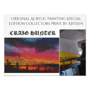 Parker Arizona train bridge Photo Print