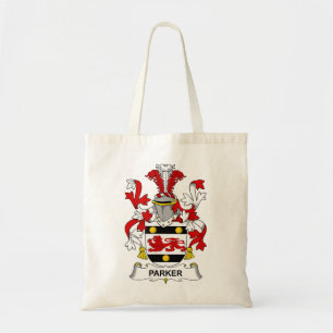 Parker Coat of Arms Family Crest Tote Bag