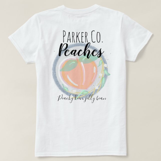 Parker County Peaches T-Shirt (Design Back)