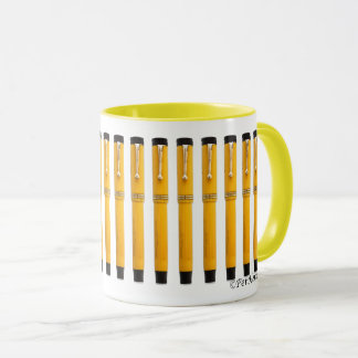 Parker Duofold Mandarin Fountain Pens Mug