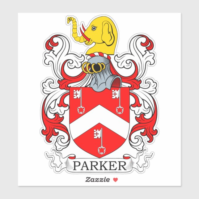 Parker Family Crest (Sheet)