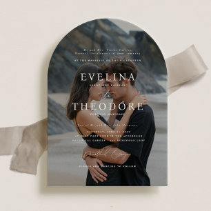 Parker Formal Photo Wedding Invitation