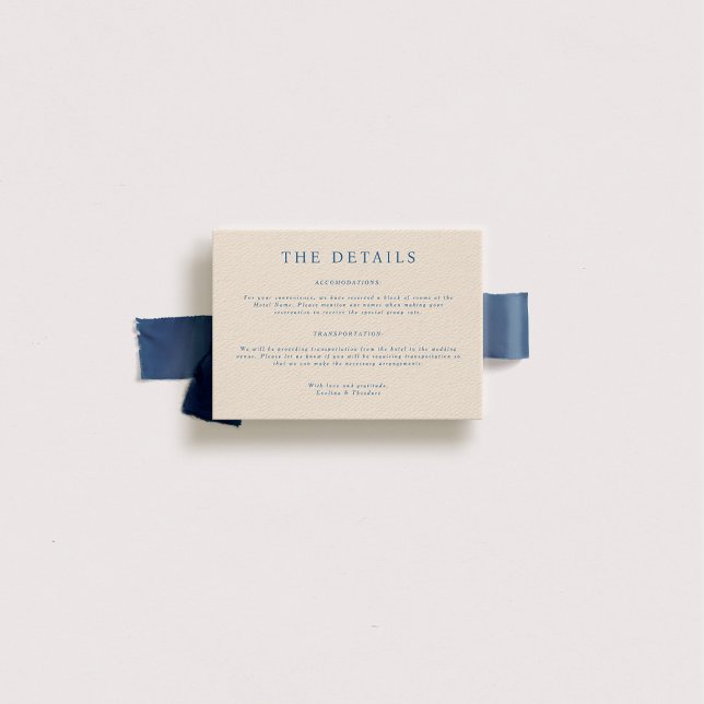 Parker Landscape Wedding Details Card (Creator Uploaded)