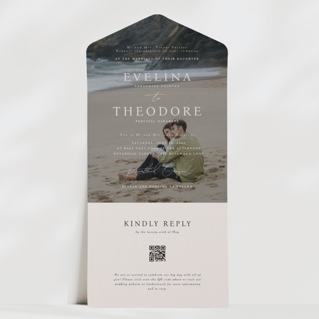 Parker Photo Seal and Send Wedding Invitation (Creator Uploaded)