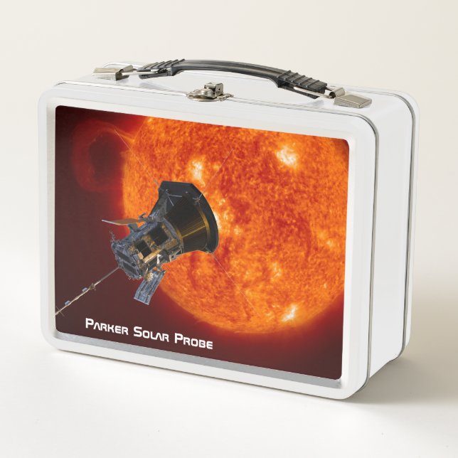 Parker Solar Probe Spacecraft Metal Lunch Box (Front)