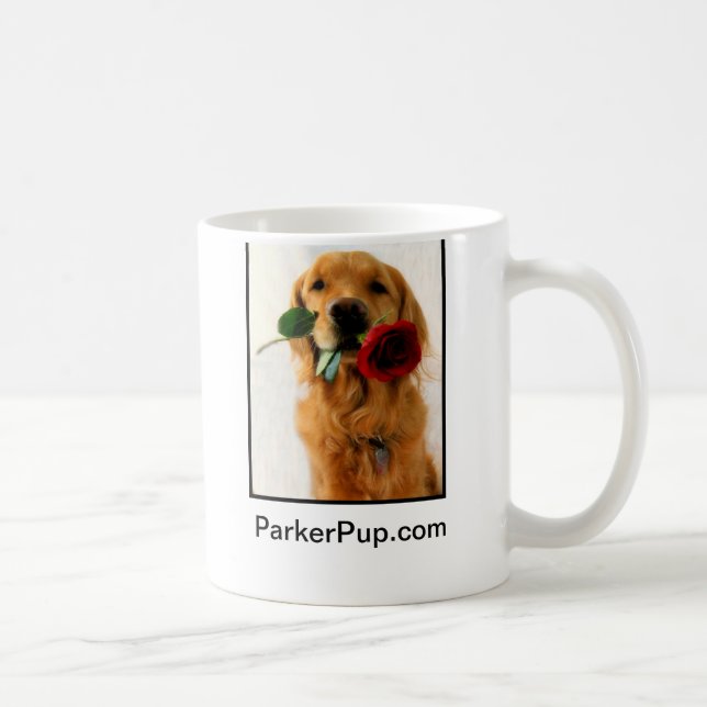 ParkerPup.com mug (Right)