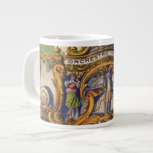 Parker's Band Organs, Famous For Beauty And Tone Large Coffee Mug
