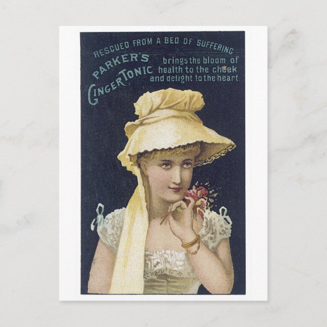 Parker's Ginger Tonic Postcard (Front)