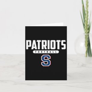 Parkersburg South Patriots Logo Football Hs Card