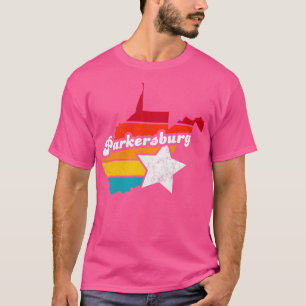 Parkersburg West Virginia Vintage Distressed Souve T-Shirt