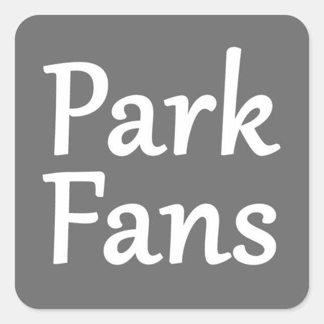 ParkFans Sticker (Front)