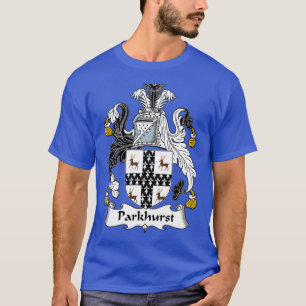 Parkhurst Coat of Arms Family Crest  T-Shirt