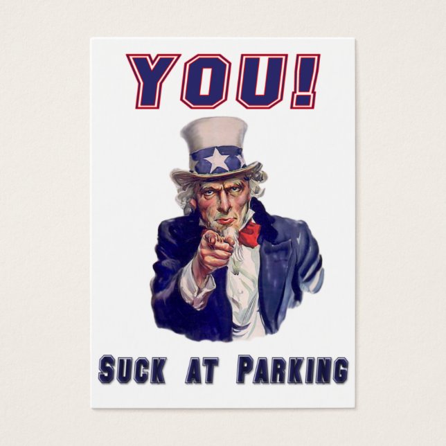Parking Courtesy Card (Front)