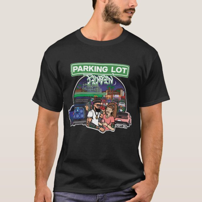 Parking Lot Pimpin' Tee (black) (Front)