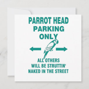 Parking only  invitation