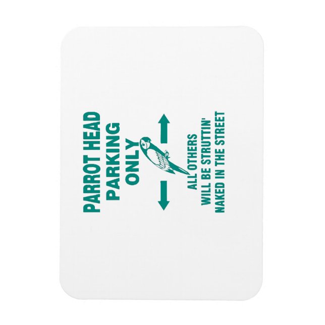 Parking only  magnet (Vertical)