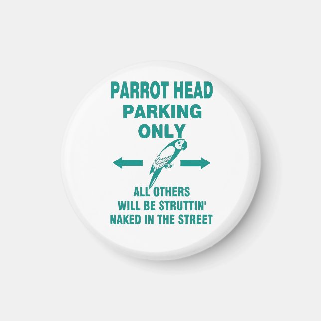 Parking only  magnet (Front)
