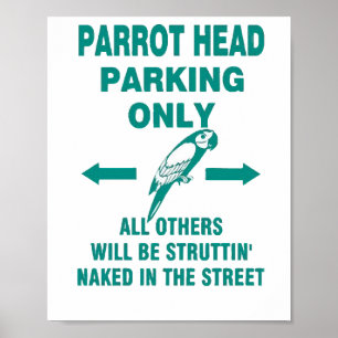 Parking only  poster