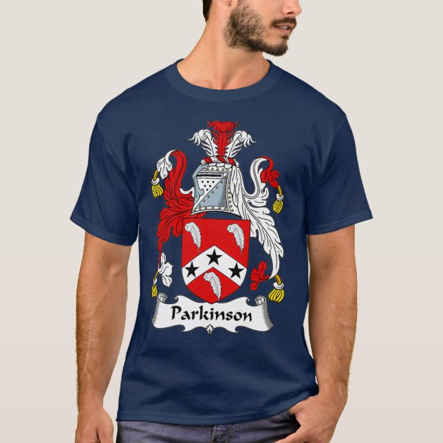 Parkinson Coat of Arms  Family Crest T-Shirt (Front)