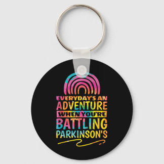 Parkinson Quote Design For Parkinsons Awareness  Key Ring