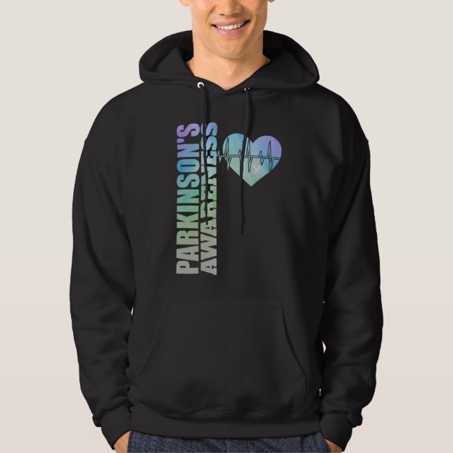 Parkinsons Awareness Parkinsons Disease Hoodie (Front)