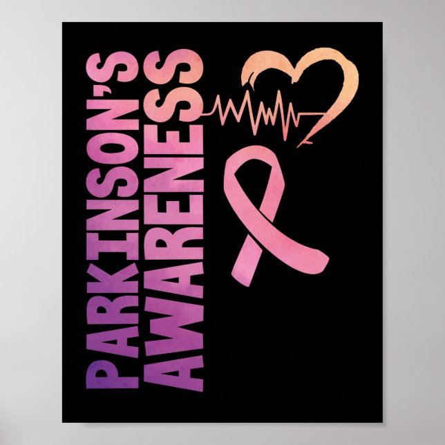 Parkinsons Awareness Parkinsons Disease Poster (Front)