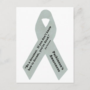 Parkinson's Awareness Ribbon Postcard
