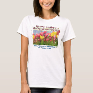 Parkinsons Awareness/Support Research T-Shirt