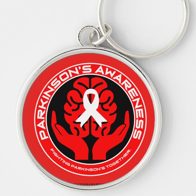 Parkinson's Awareness Supportive Key Ring (Front)