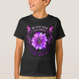 Parkinsons Disease Awareness Flower We Dont Know T-Shirt