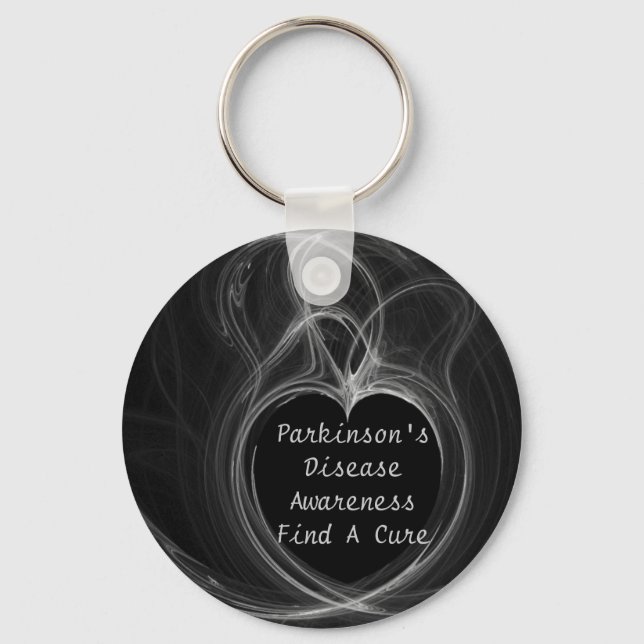 Parkinson's Disease Awareness  Keychain (Front)