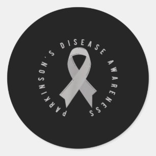 Parkinsons Disease Awareness Month April Support Classic Round Sticker