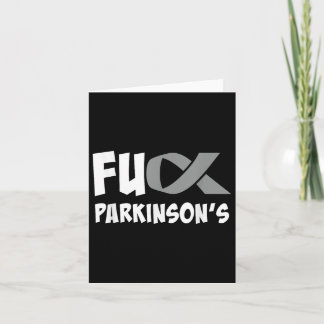 Parkinsons Disease Awareness Month For Parkinsons Card