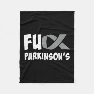 Parkinsons Disease Awareness Month For Parkinsons  Fleece Blanket