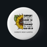 Parkinson's Disease Awareness Ribbon Support Gifts 6 Cm Round Badge<br><div class="desc">Parkinson's Disease,  Parkinson's Disease Gifts,  Parkinson's Disease Awareness Month,  Parkinson's Disease Fighter,  Parkinson's Disease Awareness Month,  Parkinson's Disease Fighter,  Support Parkinson's Disease,  Parkinson's Disease Warrior,  Parkinson's Disease Awareness Ribbon,  Parkinson's Disease ribbon,  awareness month</div>