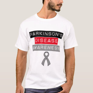 Parkinson's Disease Awareness Ribbon T-Shirt